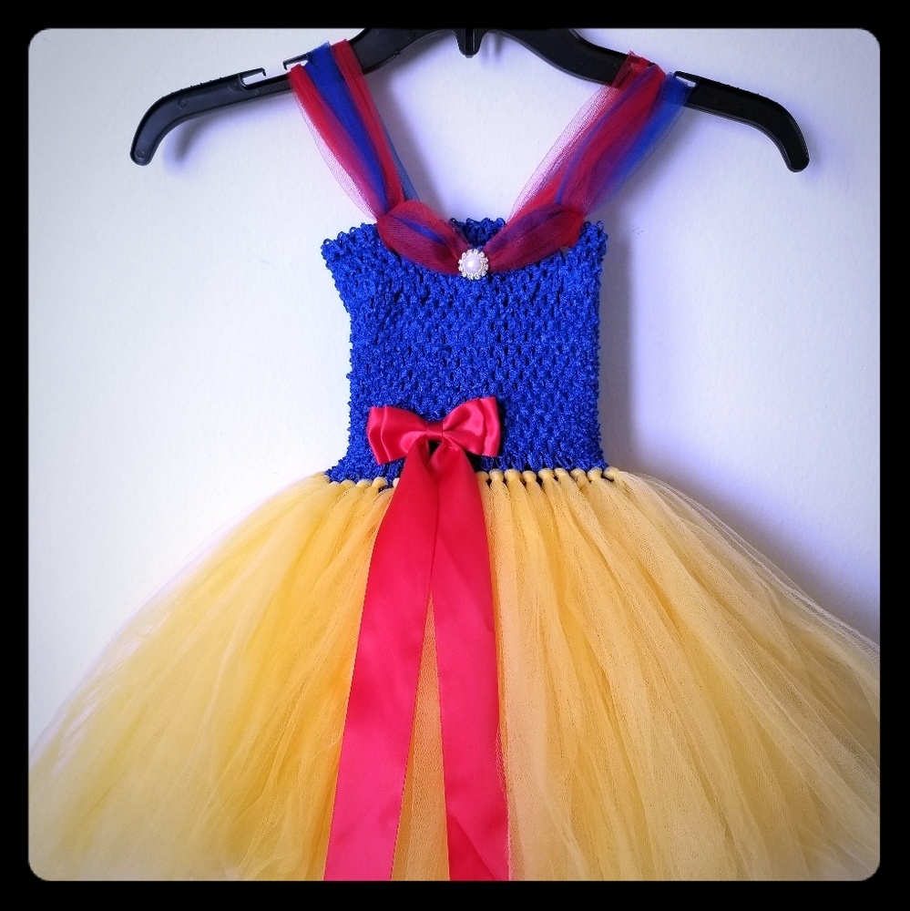 Snow white inspired Baby dress